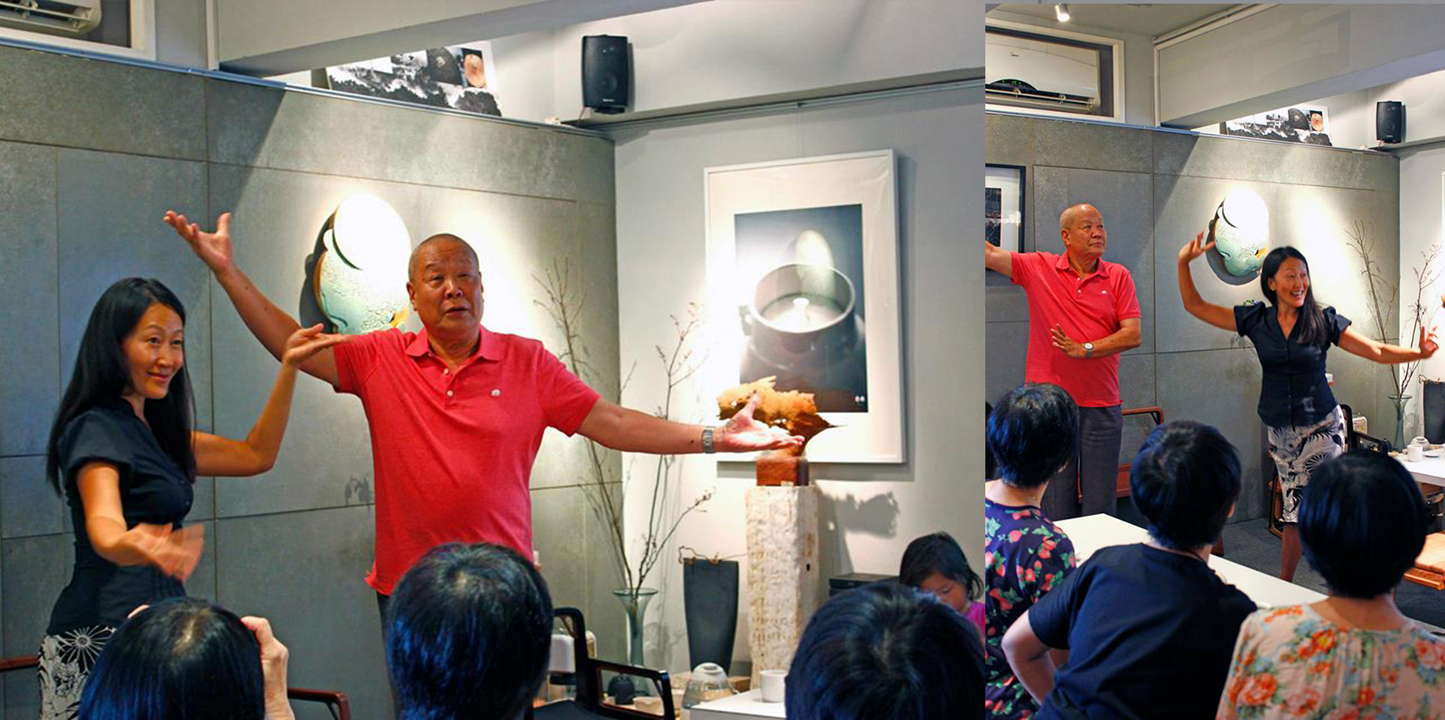 「木+木生活館」榮幸邀得國寶級崑曲大師侯少奎先生光臨分享。 「木+木生活館」榮幸邀得國寶級崑曲大師侯少奎先生光臨分享。