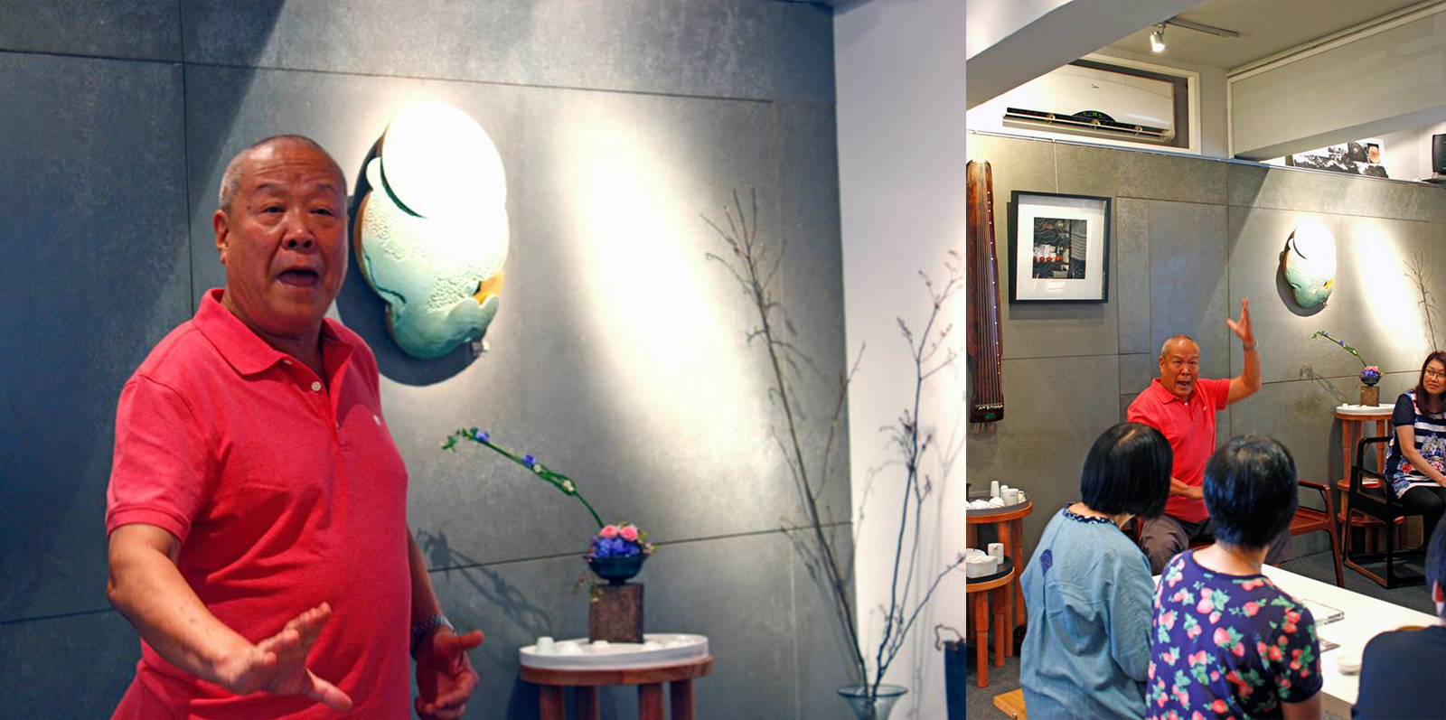 「木+木生活館」榮幸邀得國寶級崑曲大師侯少奎先生光臨分享。 「木+木生活館」榮幸邀得國寶級崑曲大師侯少奎先生光臨分享。