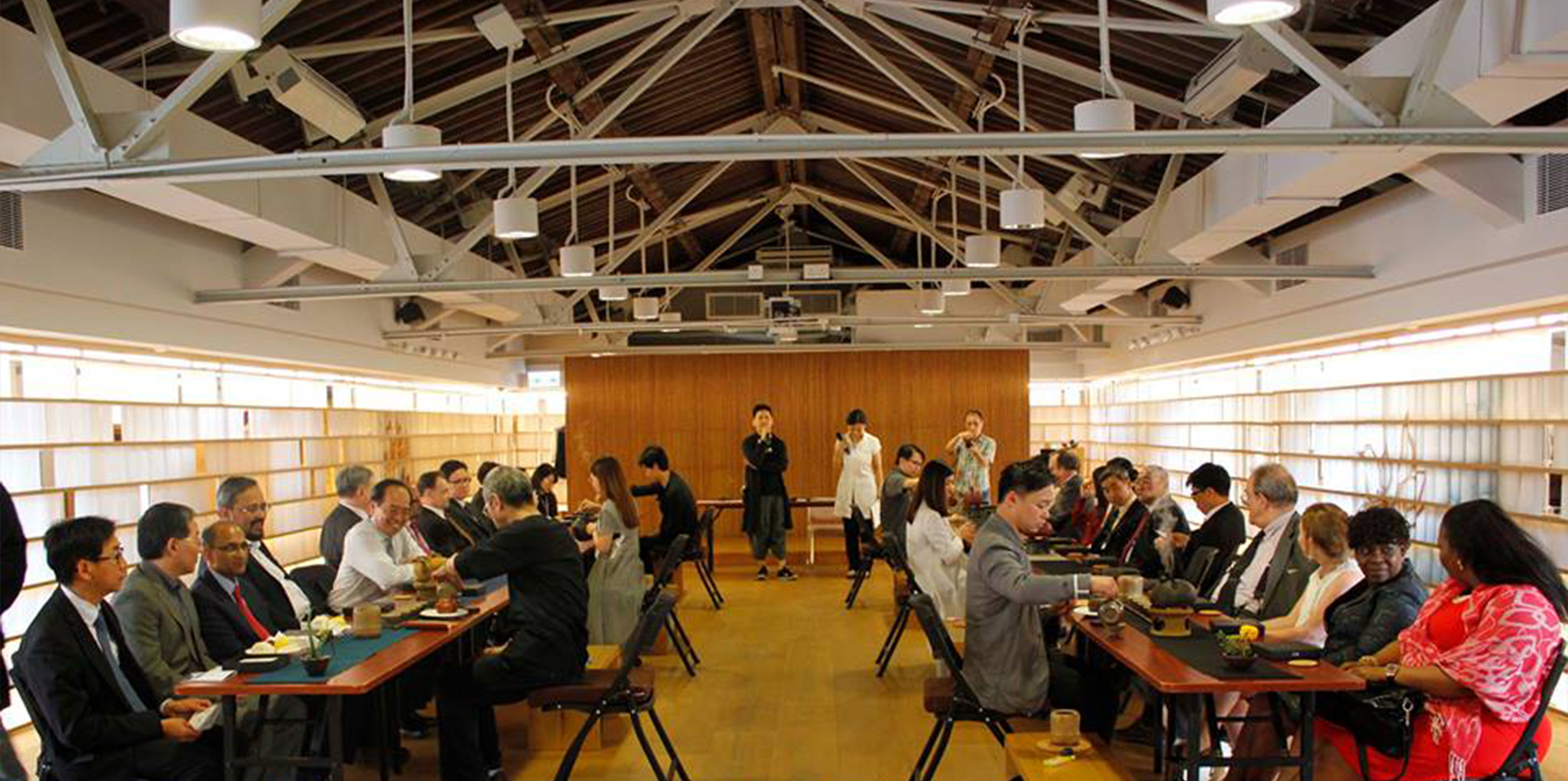 木+木 領事招待茶席 木+木 領事招待茶席