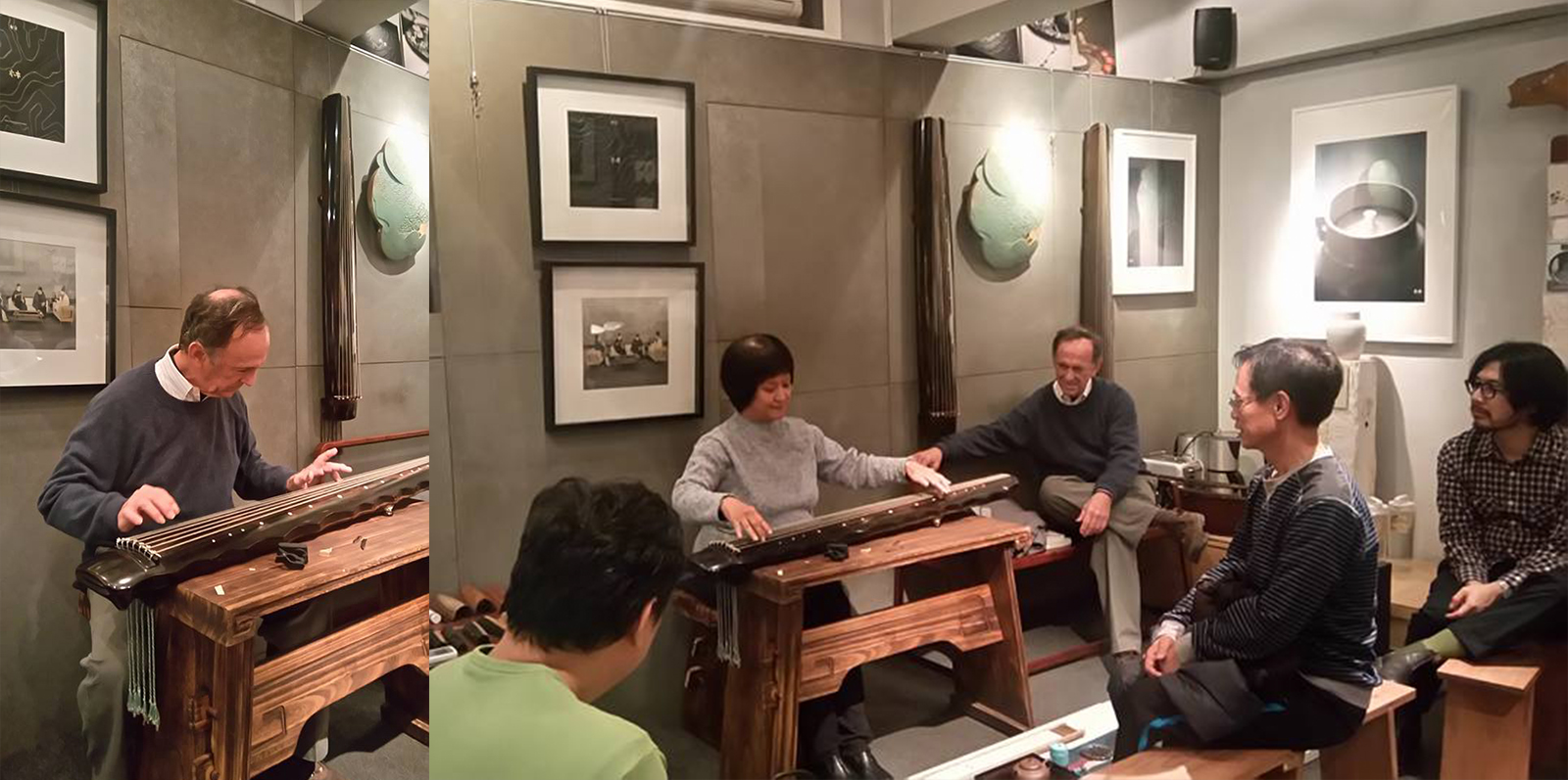 黃樹志 老師 為我們一衆琴友 分享 絲弦的 發展